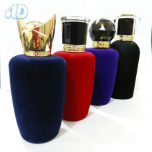 Ad-P266 Couvercle acrylique de bouteille de Velveting de parfum en verre